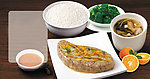 虫草花肉饼饭