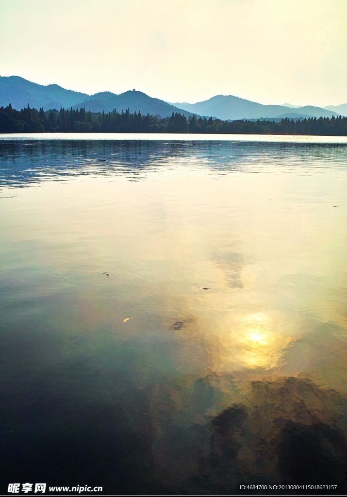西湖夕照