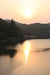湘湖落日夕阳