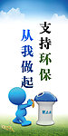 环保展板