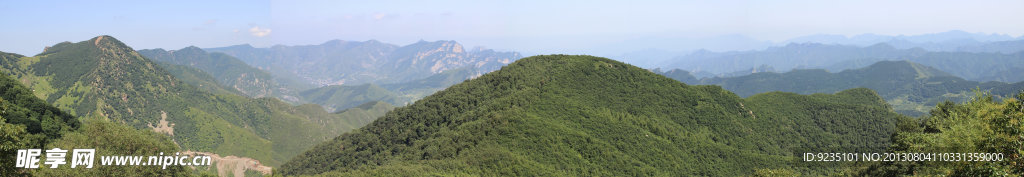 百花山风光