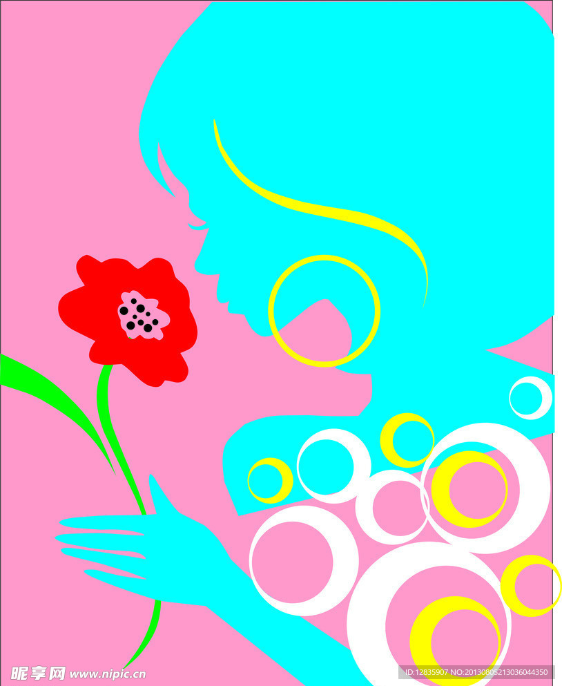 美女插画