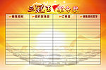 三冠王军令状展板