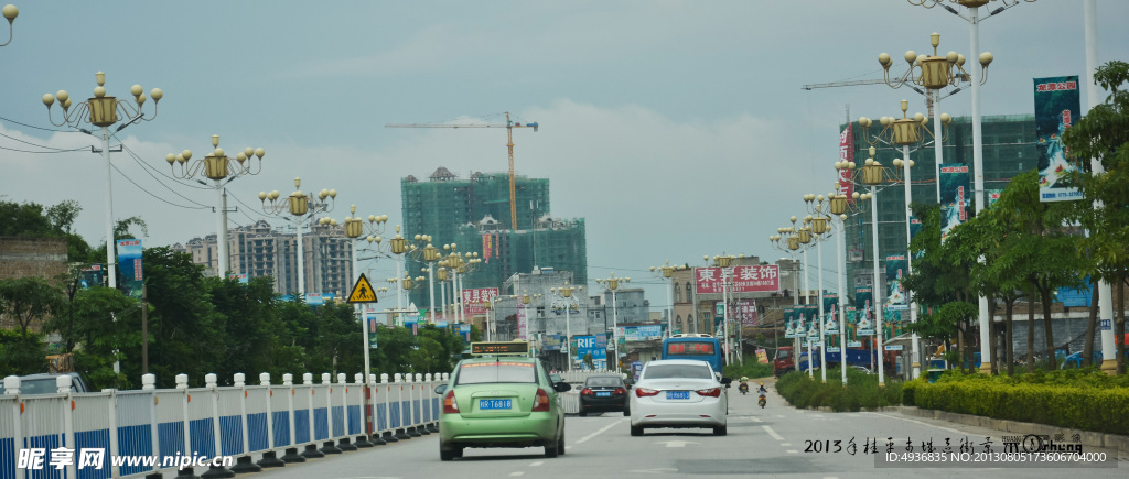 桂平街景