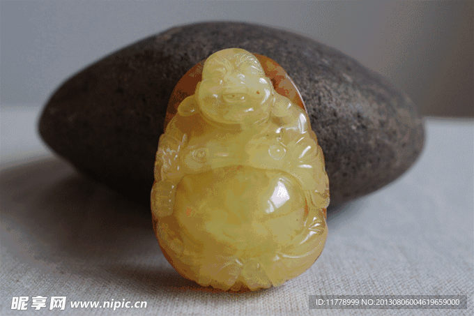蜜蜡 雕件 吊坠 有