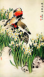 花鸟水墨画