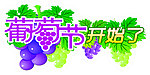 葡萄节海报