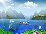 梦幻 自然风景