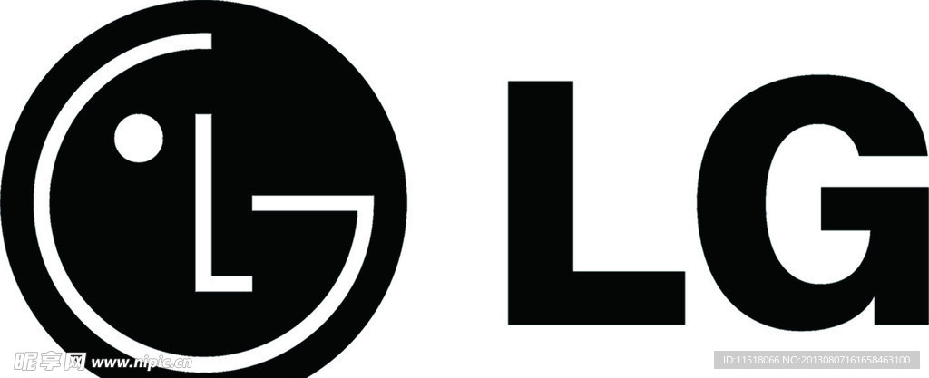 LG 标 矢量图
