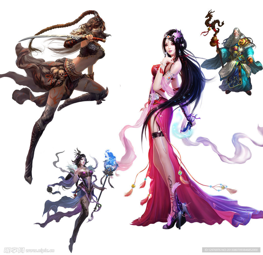 游戏人物素材