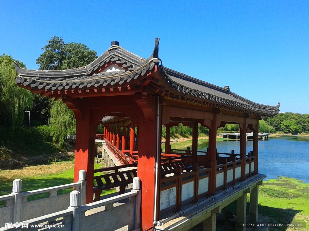 湘潭雨湖公园 亭子