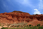 蓝天山峰