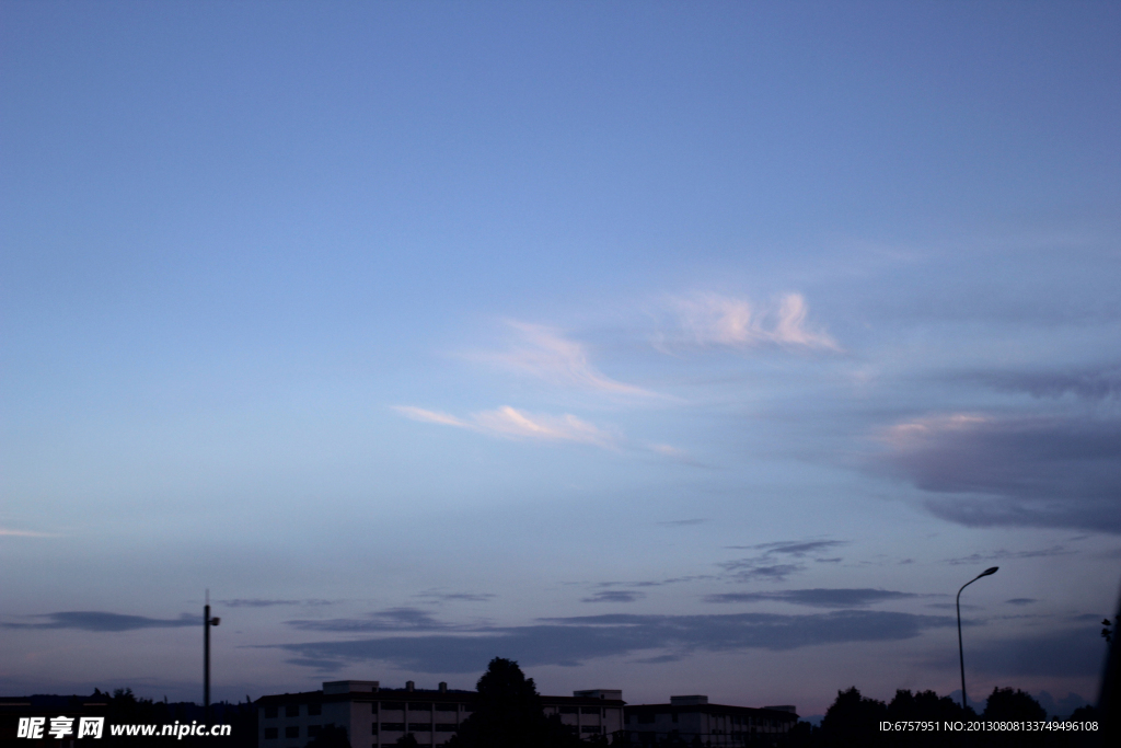 黄昏天空