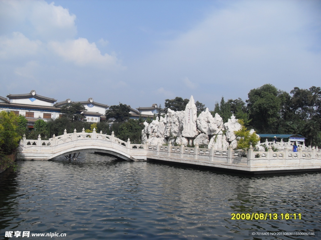 云南风景 湖水