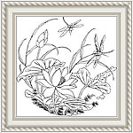 蜻蜓荷花