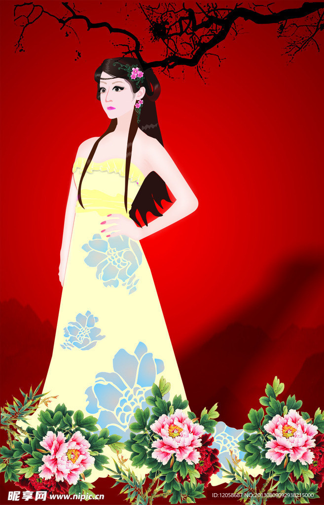 美女