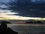 海边夕阳