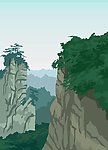 两山相望