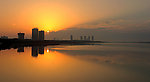 夕阳城市