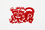 剪纸虎