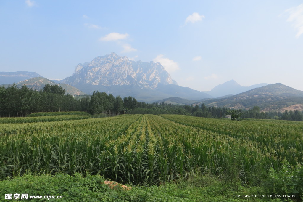 中岳嵩山风光