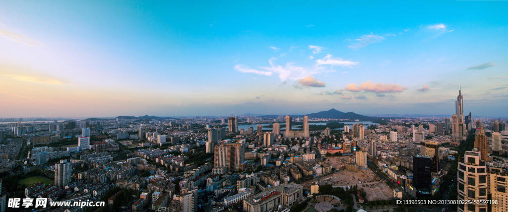 城市全景图