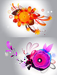 梦幻花纹