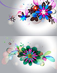 梦幻花纹