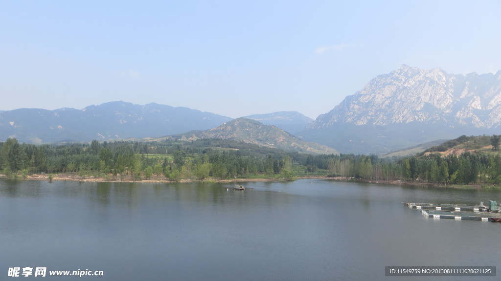 清凉寺水库风景