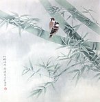 竹林烟雨