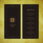 菜单 menu