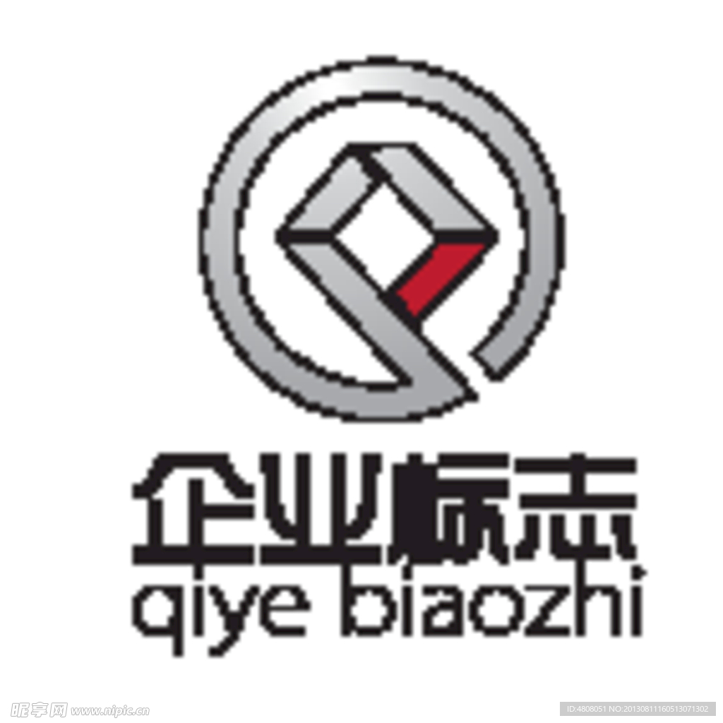 P LOGO标志