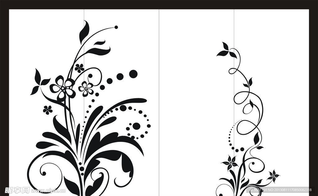 移门花纹