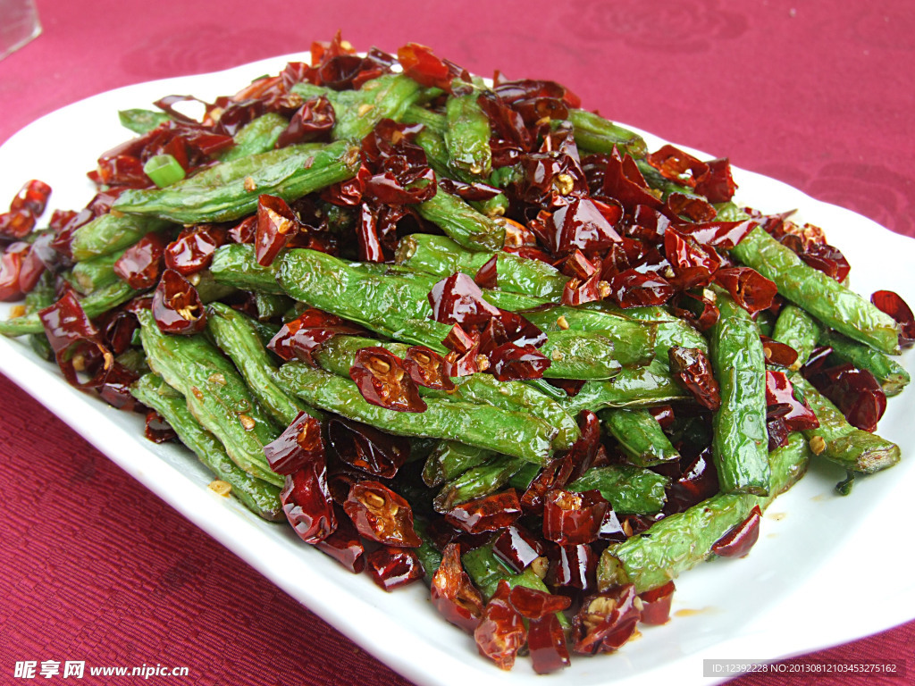 干煸四季豆 四季豆