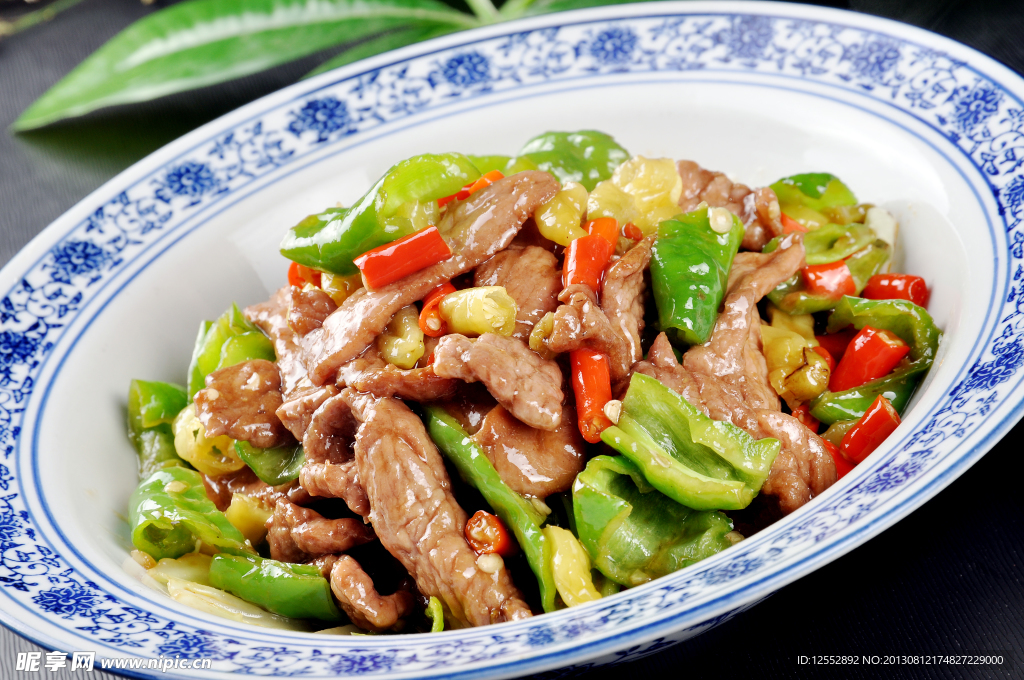 小炒黄牛肉