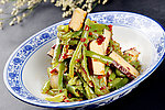 拍豆角拌豆腐干