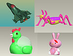 3D曲面做面产品