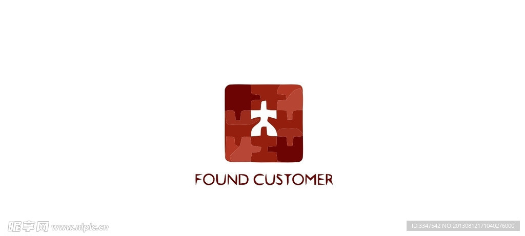 方形logo