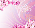 花簇 梦幻背景