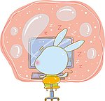 卡通兔