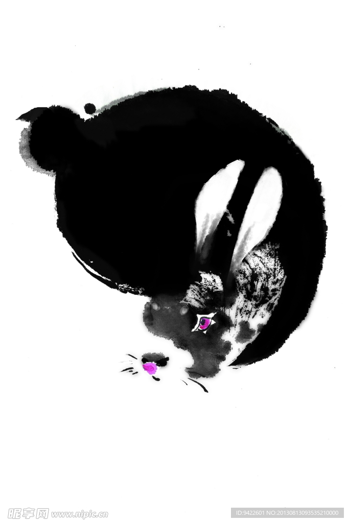 绘画兔