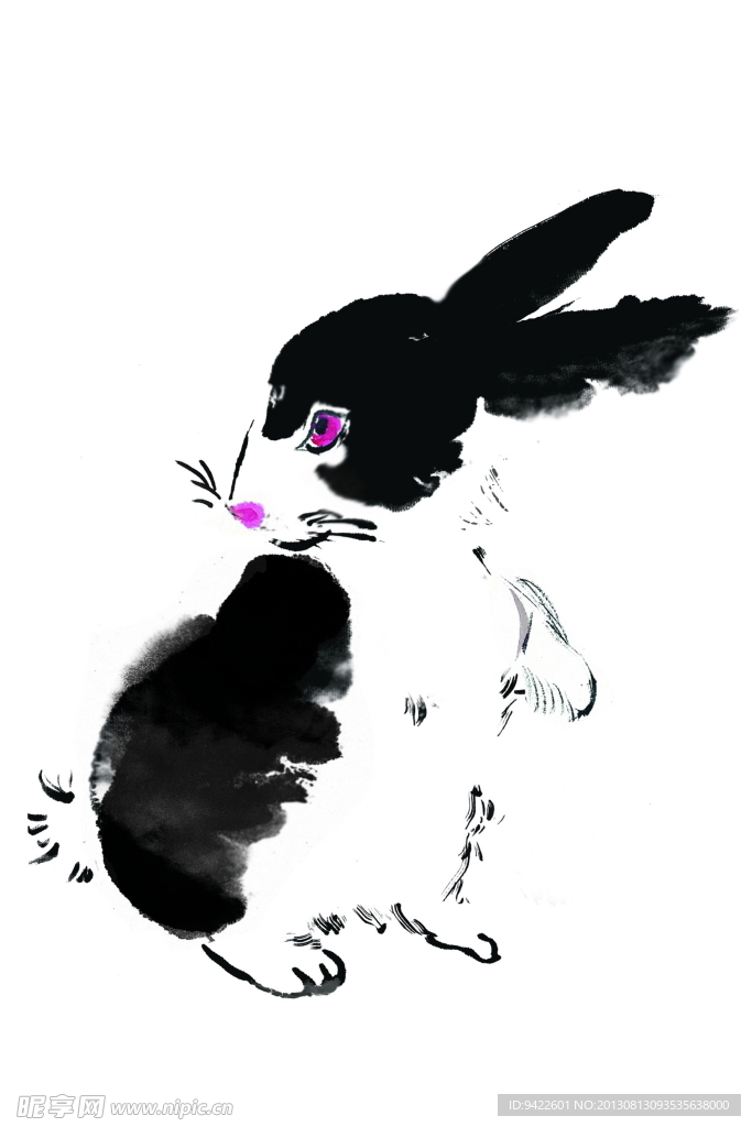 绘画兔