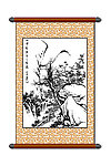 白描 风景画