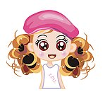卡通女孩