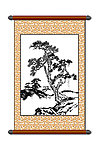 白描 风景画