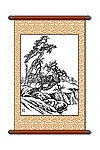 白描 风景画