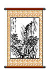 白描 风景画