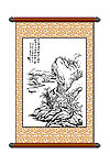 白描 风景画