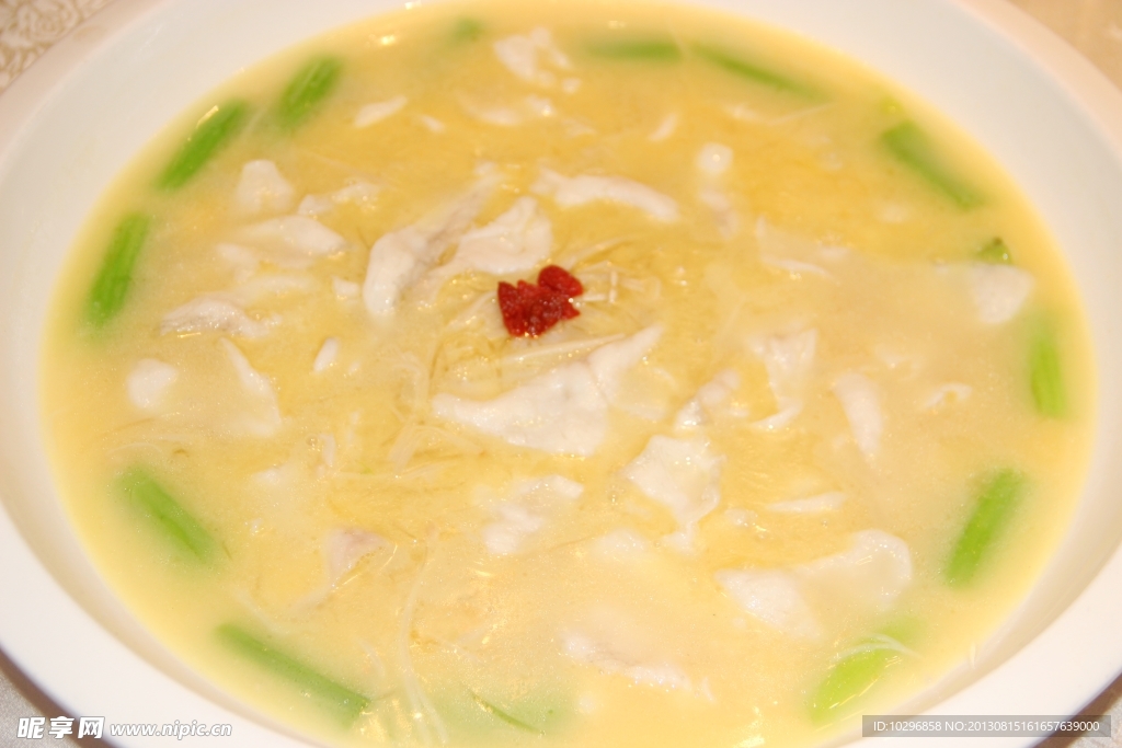 粤菜 浓汤鱼片