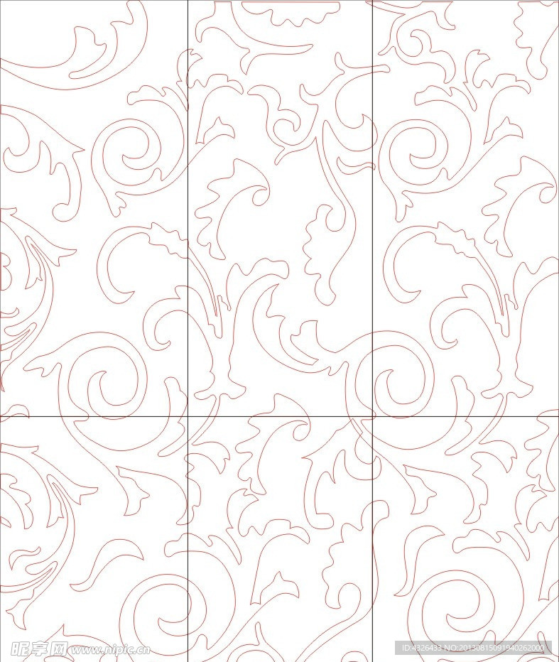 玻璃花纹